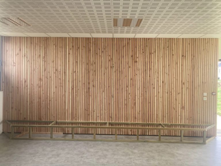 Réalisation d’un habillage murale phonique - Centre Socio Culturel de Lesneven 8